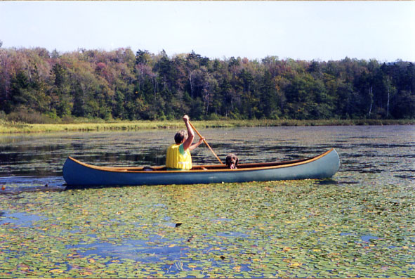 Rushton Indian Girl Canoe - Ralph Nimtz